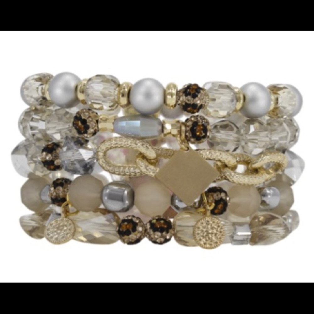 Stack of 5 individual Erimish Bracelets